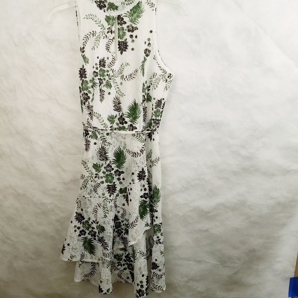 NY & Company midi tropical print floral dress